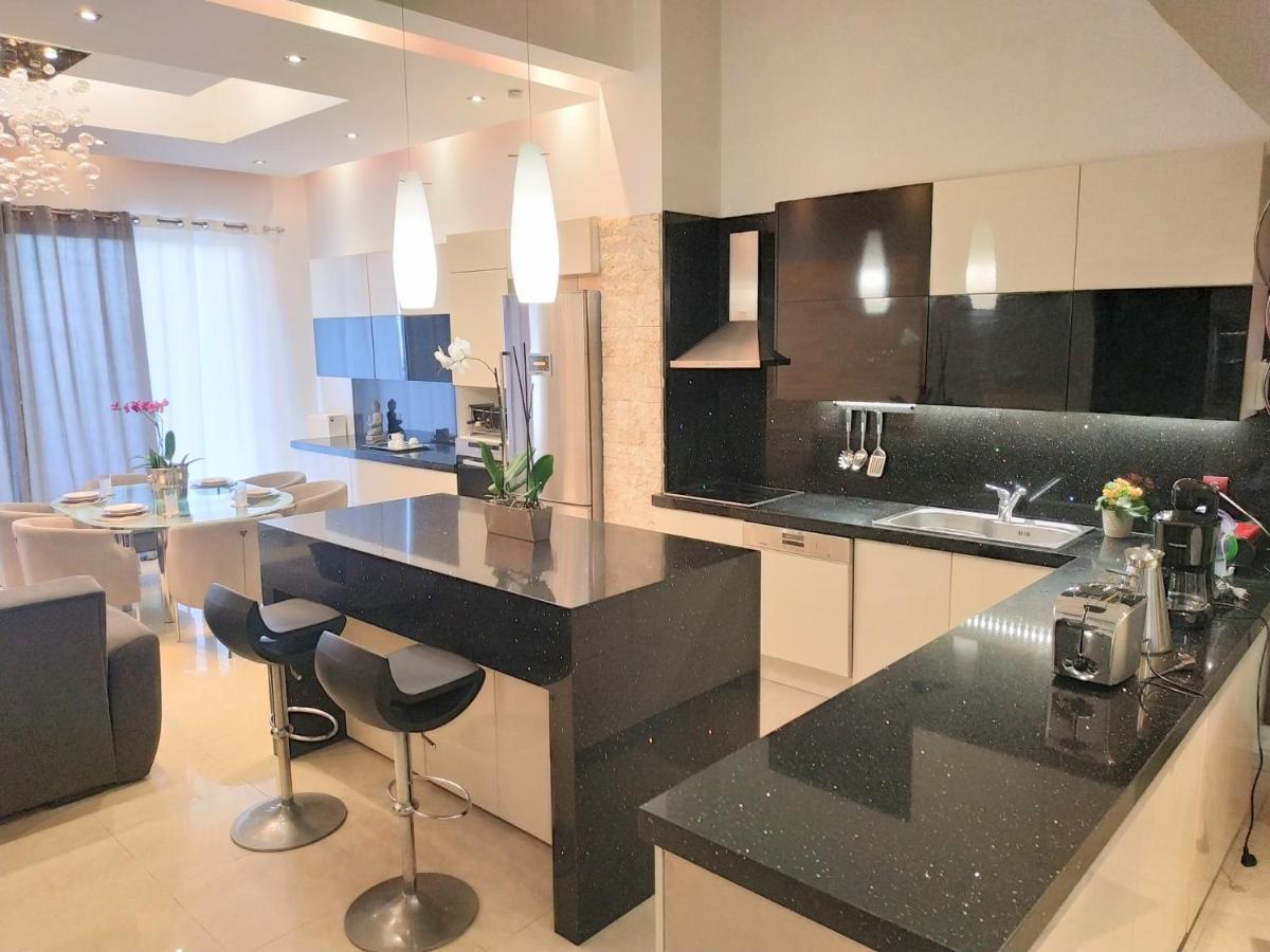 Luxury Apartment With Sea View Near Kallithea Koskinou  Exterior foto