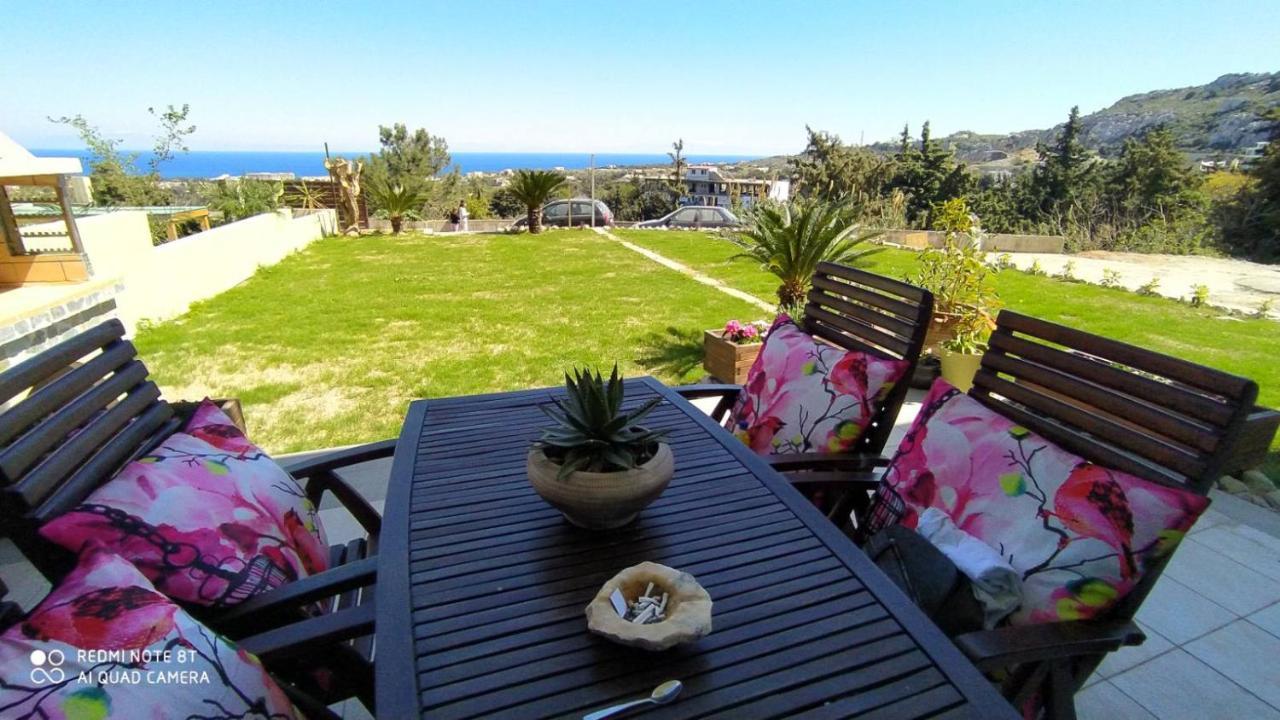 Luxury Apartment With Sea View Near Kallithea Koskinou  Exterior foto