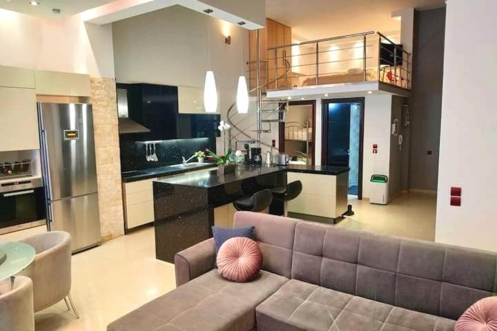 Luxury Apartment With Sea View Near Kallithea Koskinou  Exterior foto